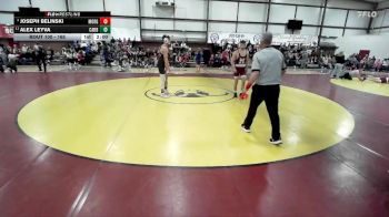 165 lbs Quarterfinal - Joseph Belinski, Morgan vs Alex Leyva, Carbon