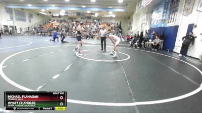 138 lbs Cons. Round 4 - Michael Flanagan, Trabuco Hills vs Wyatt Chandler, Santa Margarita Catholic