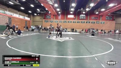 165 lbs Semifinal - Edward Ramirez, Santa Ana vs Gabe Carrillo, Moorpark