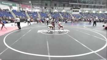 90 lbs Consi Of 4 - Tilden Gates, Athlos WC vs Kalijah Gonzales, Kingdom WC