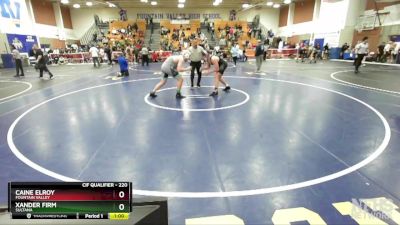 220 lbs Cons. Round 5 - Xander Firm, Sultana vs Caine Elroy, Fountain Valley