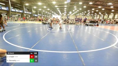 285 lbs Rr Rnd 2 - Josh Lingle, Team Kentucky Original vs Cole Donnelly, Upstate Uprising