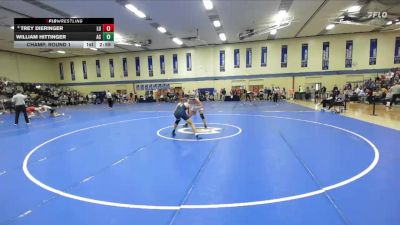 174 lbs Champ. Round 1 - William Hittinger, Augustana (il) vs Trey Dieringer, Linfield