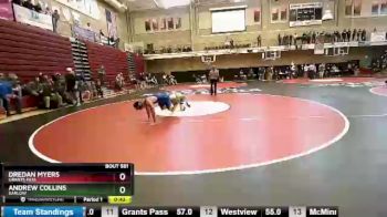 182 lbs Cons. Semi - Dredan Myers, Grants Pass vs Andrew Collins, Barlow