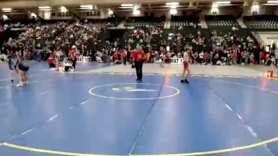 95 lbs 1st Place Match - Maddux Hernandez, Midwest Destroyers Wrestling vs Jace Jakubowski, CWO