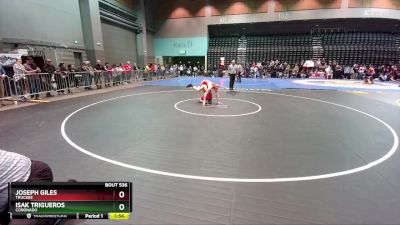 120 lbs Prelim - Isak Trigueros, Coronado vs Joseph Giles, Truckee