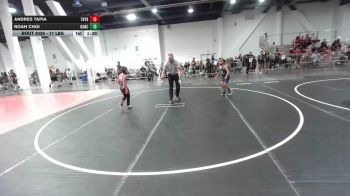 77 lbs Round Of 16 - Andres Tapia, Trybe WC vs Noah Choi, Rancho Bernardo WC