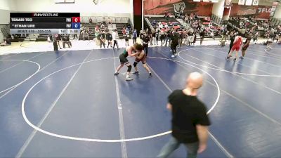 205-225 lbs Round 5 - Ethan Ure, Payson vs Tenari Teo, Pineview High School