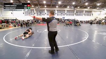 113 lbs Consi Of 4 - Dante Cavallo, Stratford vs John Baluyut, New Canaan