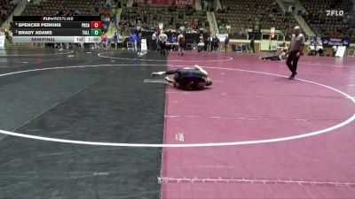 1A-4A 157 Semifinal - Spencer Perkins, Prattville Christian Academy vs Brady Adams, Tallassee