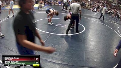 133 lbs Cons. Round 2 - David Guillen, Nexgen Regional Training Cente vs Dane Coleman, Bullard HS