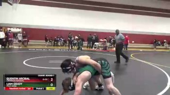 132 lbs Champ. Round 1 - Quentin Arcibal, Cimarron Memorial vs Liam Grady, Palo Verde