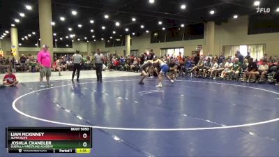 115+120 Cons. Round 2 - Joshua Chandler, Guerilla Wrestling Academy vs Liam McKinney, Alpha Elite