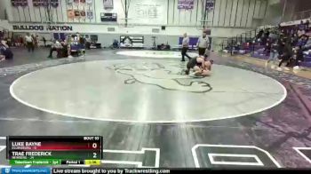 152 lbs Semifinal - Trae Frederick, Newberg vs Luke Bayne, Ellensburg