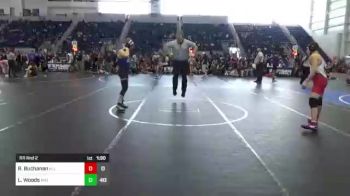 110 lbs Rr Rnd 2 - Ryan Buchanan, All American Training Center vs Lincoln Woods, Mat Demon WC