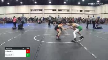 113 lbs Consolation - Ryan Ford, NJ vs Omar Ayoub, OH