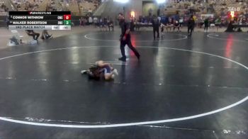 45 lbs 3rd Place Match - Connor Withrow, Cleveland Wrestling Club vs Walker Robertson, Seahawks Wrestling Club