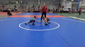 56 lbs Prelims - Michael Nicosia, Revival White vs Cameron Curtis, Buffalo Valley Wrestling Club Elem