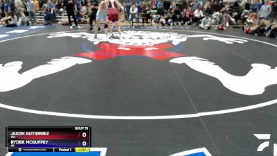 130-135 lbs Round 3 - Jaxon Gutierrez, WA vs Ryder McGuffey, AK