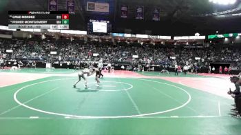 108 lbs Champ. Round 2 - Fisher Montgomery, Unattached vs Cruz Mendez, BTH2