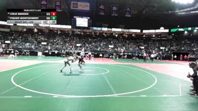 108 lbs Champ. Round 2 - Fisher Montgomery, Unattached vs Cruz Mendez, BTH2