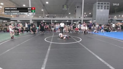 52 lbs Round 5 (6 Team) - Owen Stickle, Mat Assassins White vs Beaux Kerrigan, Poquoson-Pitbull