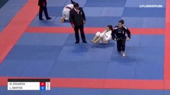 MARIA EDUARDA vs LARISSA SANTOS 2018 Abu Dhabi Grand Slam Rio De Janeiro