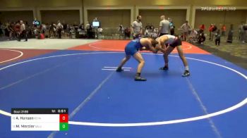 Match - Aidan Hansen, Royal Regime vs Moses Mercier, Salem Elite Mat Club