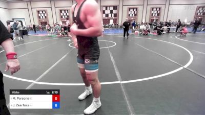 175 lbs Quarterfinal - Mason Parsons, Sc vs Jacob Zearfoss, Nj