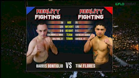 Harris Bonfiglio vs Tim Flores Reality Fighting Replay