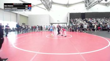 Consi Of 4 - Mia Frasca, Fightin Irish Wrestling Club vs Miranda Pineiro, Bellport
