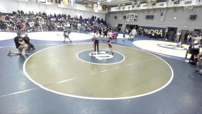 40-43 lbs Quarterfinal - Hazel Grimley, Cal-Grapplers vs Natalia Caldera, Eastvale Elite