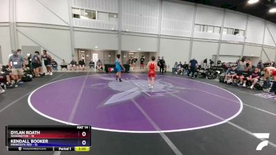 100 lbs Placement Matches (16 Team) - Dylan Roath, Washington vs Kendall Booker, Minnesota Red