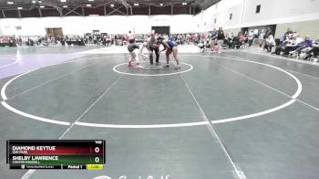 140 lbs Cons. Round 3 - Diamond Keytue, Oak Park vs Shelby Lawrence, Canyon Randall