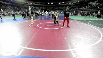 55 lbs Consi Of 16 #1 - Marco Yodice, West Milford vs Dominick Woods, Bitetto Trained Wrestling