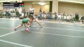 69 lbs Consolation - Christian Lozada, LV Bears WC vs Carolina Guillent, Poway Elite