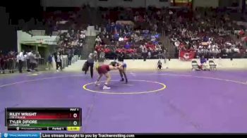 149 lbs 5th Place Match - Tyler Difiore, Luther College vs Riley Wright, Coe College