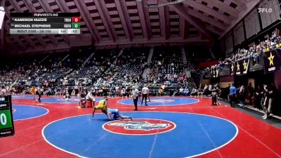 3A-165 lbs Cons. Round 1 - Michael Stephens, Oconee County vs Kameron Huzzie, Troup