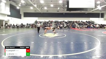 113 lbs Cons. Round 2 - Jack Bronte, Granada vs Grant Langstaff, Granada