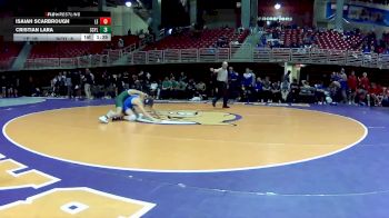 126 lbs Round 2 (4 Team) - Isaiah Scarbrough, Lincoln East vs Cristian Lara, Schuyler