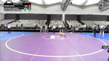 140-H lbs Consi Of 16 #2 - Kieran Raley, North Hunterdon, NJ vs Matthew Cordova, AMERICAN MMA AND WRESTLING