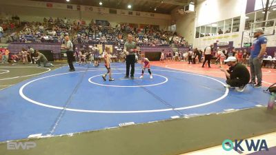 46 lbs Round Of 16 - Declan Wilson, Raw Wrestling Club vs Waylon Pearson, Barnsdall Youth Wrestling