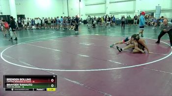 157 lbs Round 4 (8 Team) - Brayden Ranauto, Team Delaware vs Brenden Bolling, Capitian Nebraska (A Team)