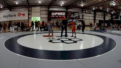61 kg Champ. Round 2 - Sam Smith, Cowboy RTC/ Titan Mercury Wrestling Club (TMWC) vs Dominick Serrano, Northern Colorado Wrestling Club