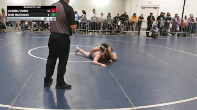 144 lbs Consi Of 64 #1 - Gabriel Burns, GA vs Nick Marchese, IL