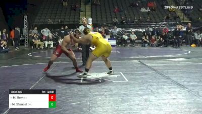 285 lbs Prelims - Max Ihry, Northern Illinois vs Matt Stencel, Central Michigan
