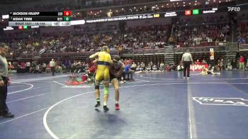 1A-144 lbs Cons. Round 5 - Jackson Knapp, Lisbon vs Aidan Timm, Belle Plaine