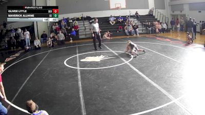 85 lbs Round 1 - Oliver Little, Derry vs Maverick Allwine, Greensburg Salem