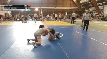 125 lbs Final - Kai Plinski, Washington Hs vs Edward George, Blair Academy
