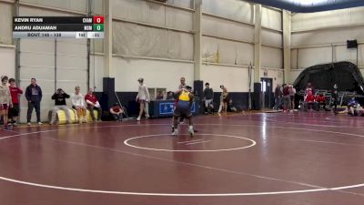 138 lbs Cons. Round 1 - Andru Aduamah, Mount St Michael vs Kevin Ryan, Chaminade